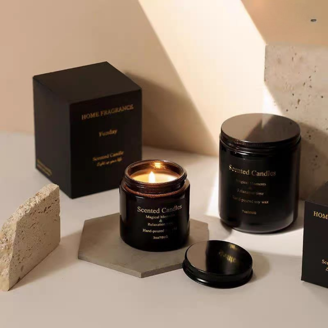 Yummy scented candles