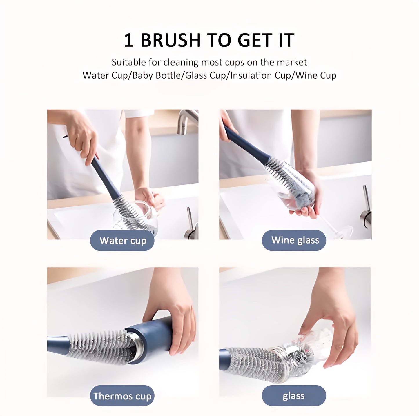 L-Shape Cup Brush