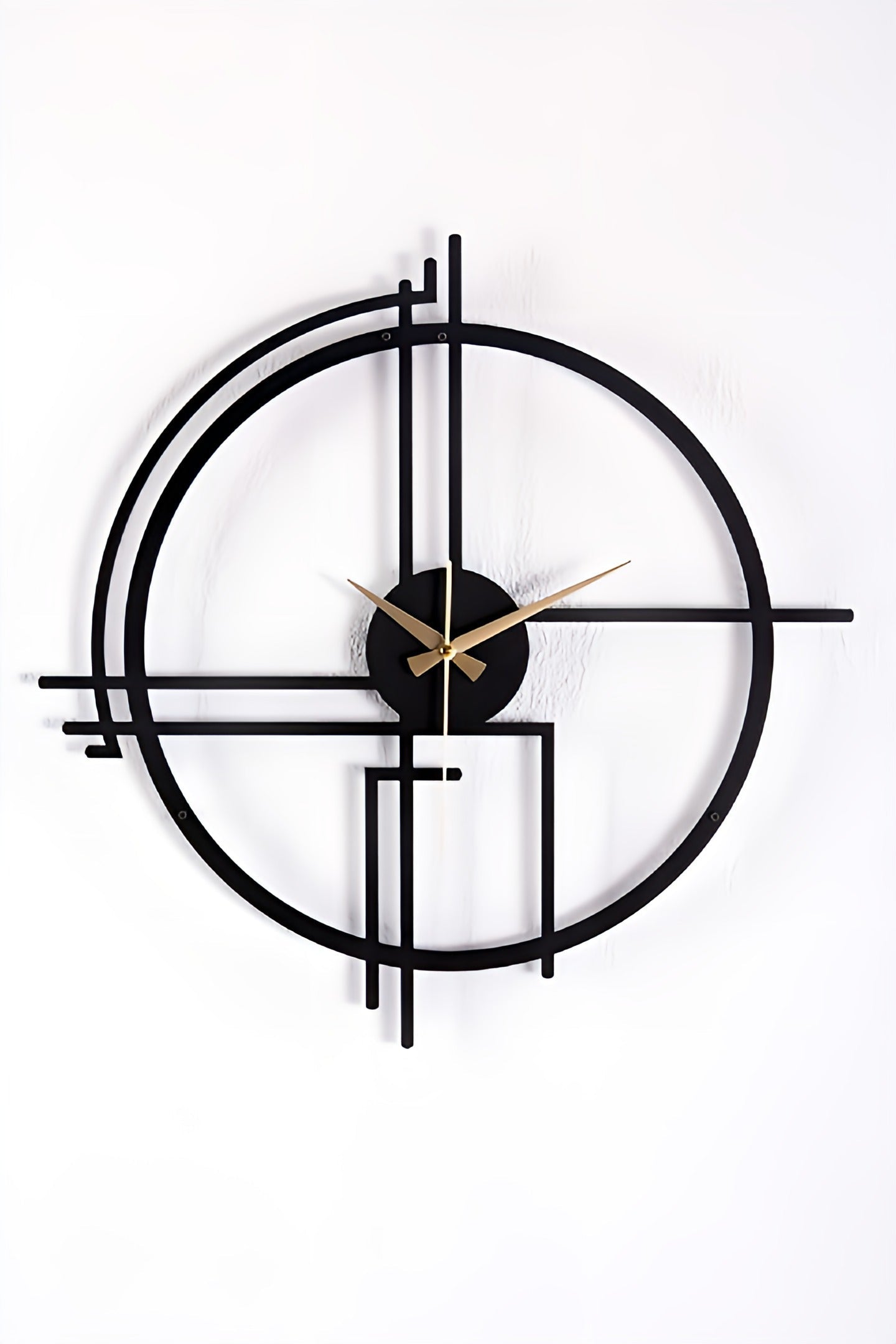 Black Wall Clock