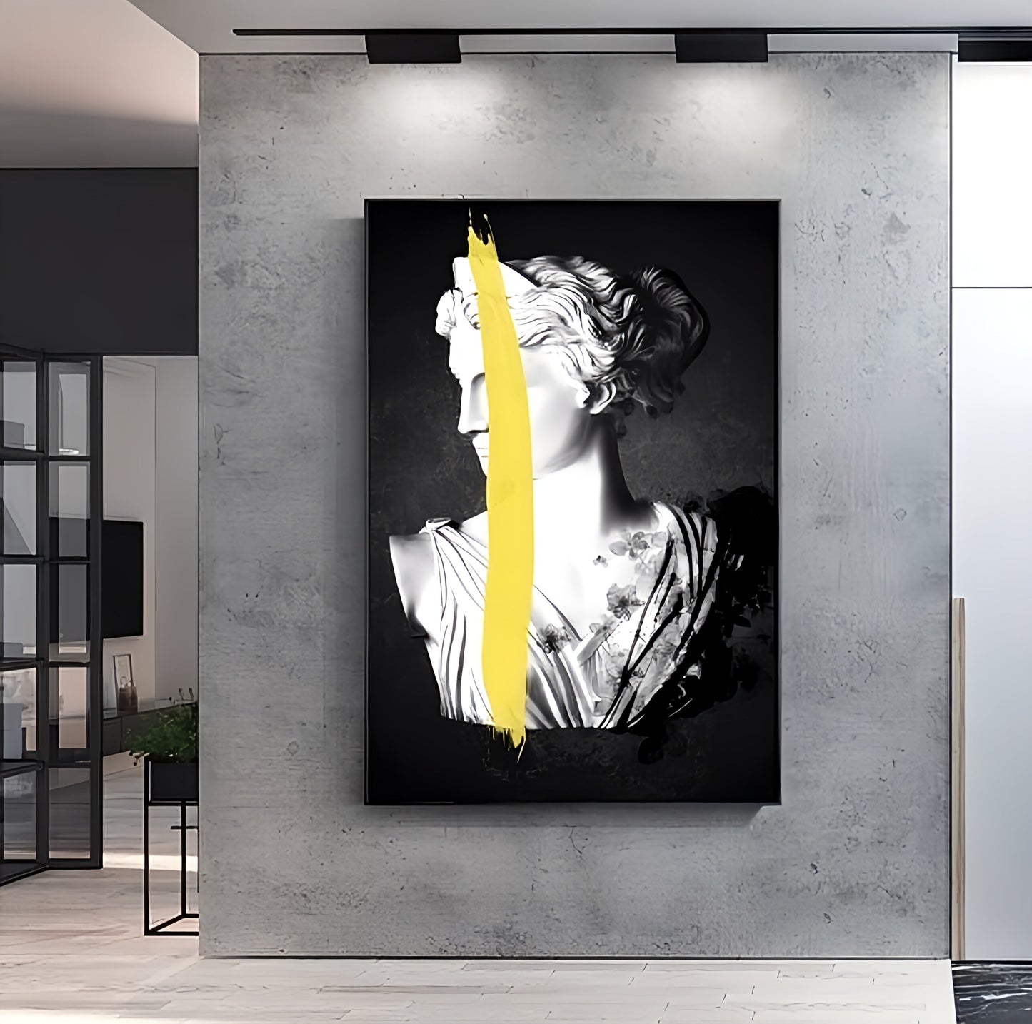 Greek Canvas Painting