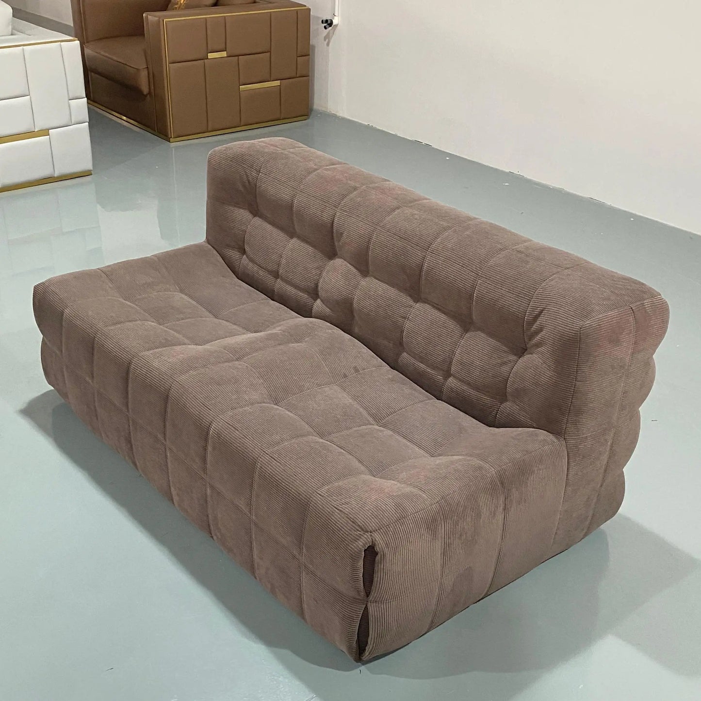 New sofa design Modular sofa floor Sofa set Vacuum packaging Compression 2-seat sofa Living room furniture