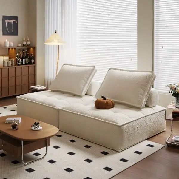 Nordic module multi-seat sofa cover small apartment block-free combination vacuum compression living room sofa cover