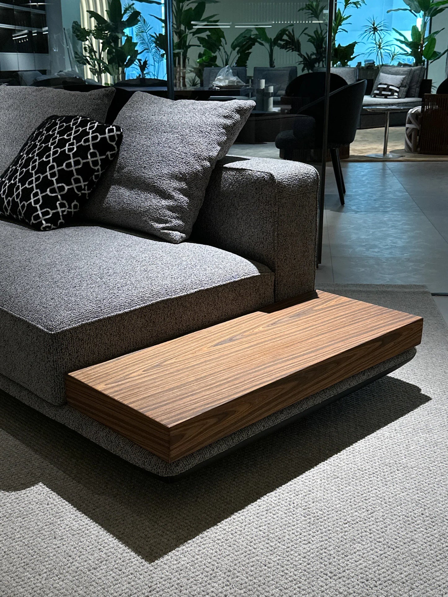 Practical Living Room Furniture Hotel Fabric Leather Combination Italian Design Modern Abric horizon Villa Luxury Sofa