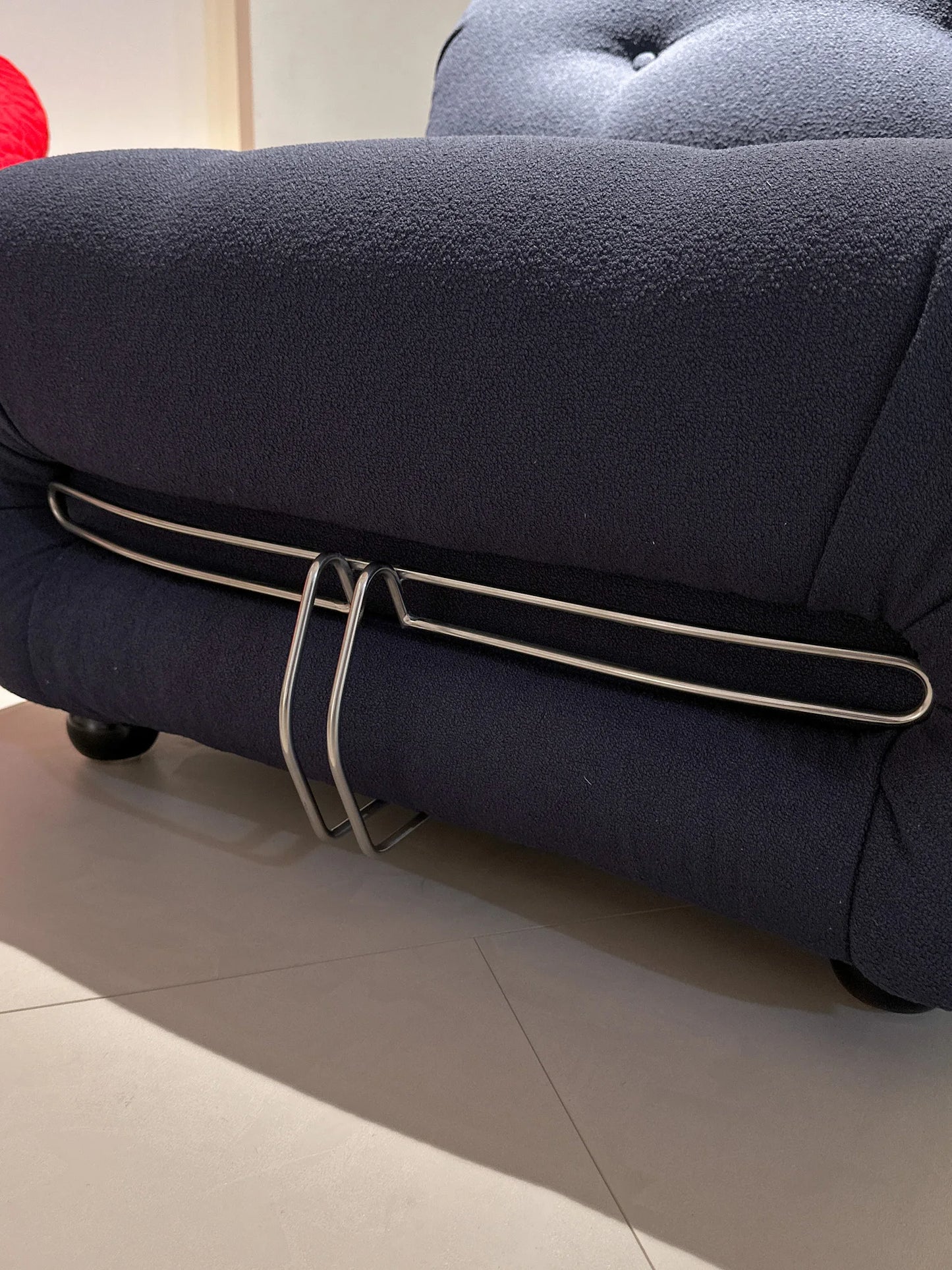Simple lamb sofa Booker fabric bedroom sofa Lazy simple living room single sofa