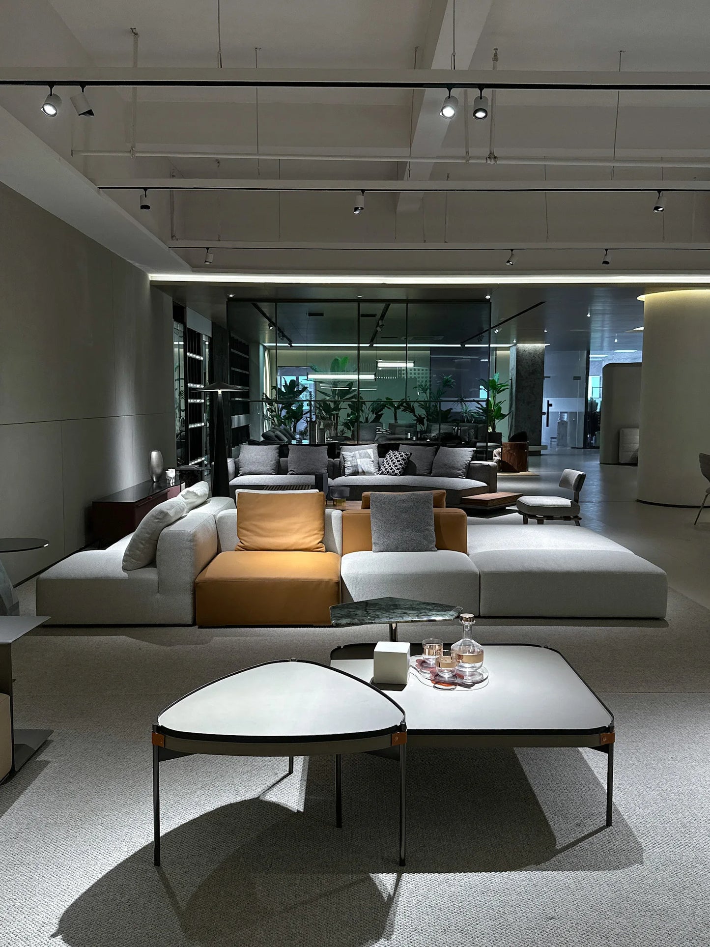 Combination Fabric Removable Combination Sofa Living Room Furniture Large Apartment Simple Italian Villa Home Modular Sofa