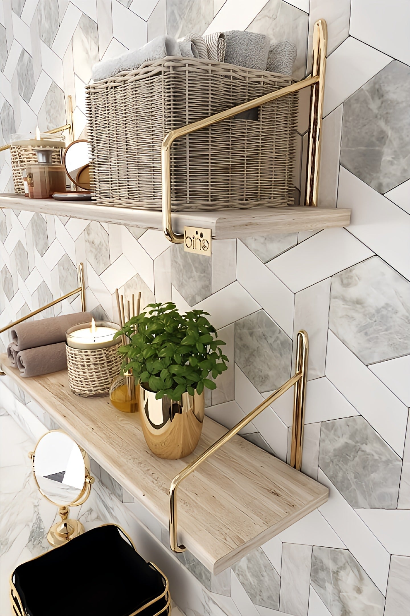 Bathroom Shelves Set