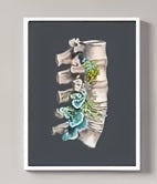 Anatomy Art Canvas Painting