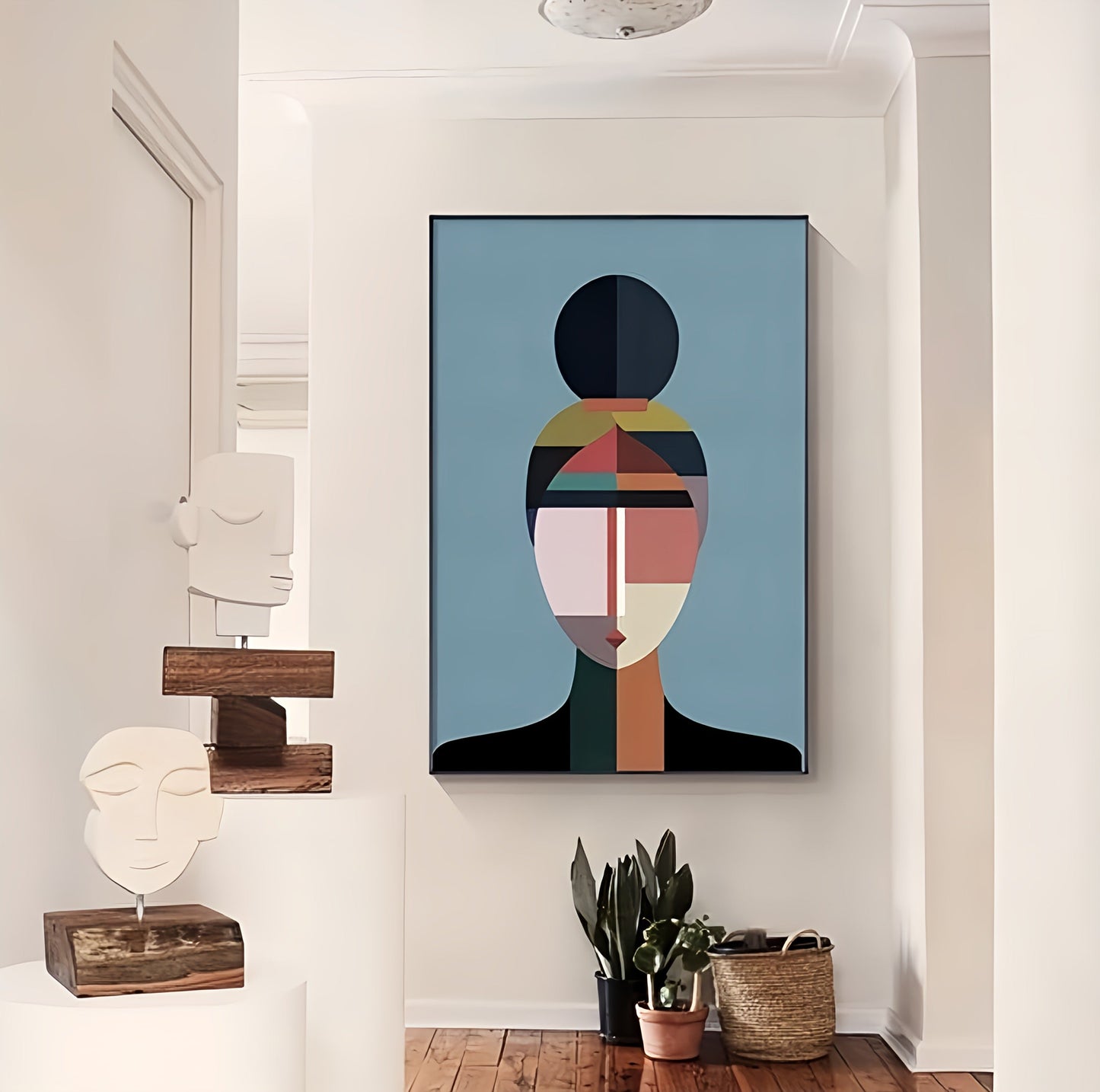 Contemporary Abstract Faces