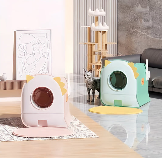 Dinosaur Litter Box