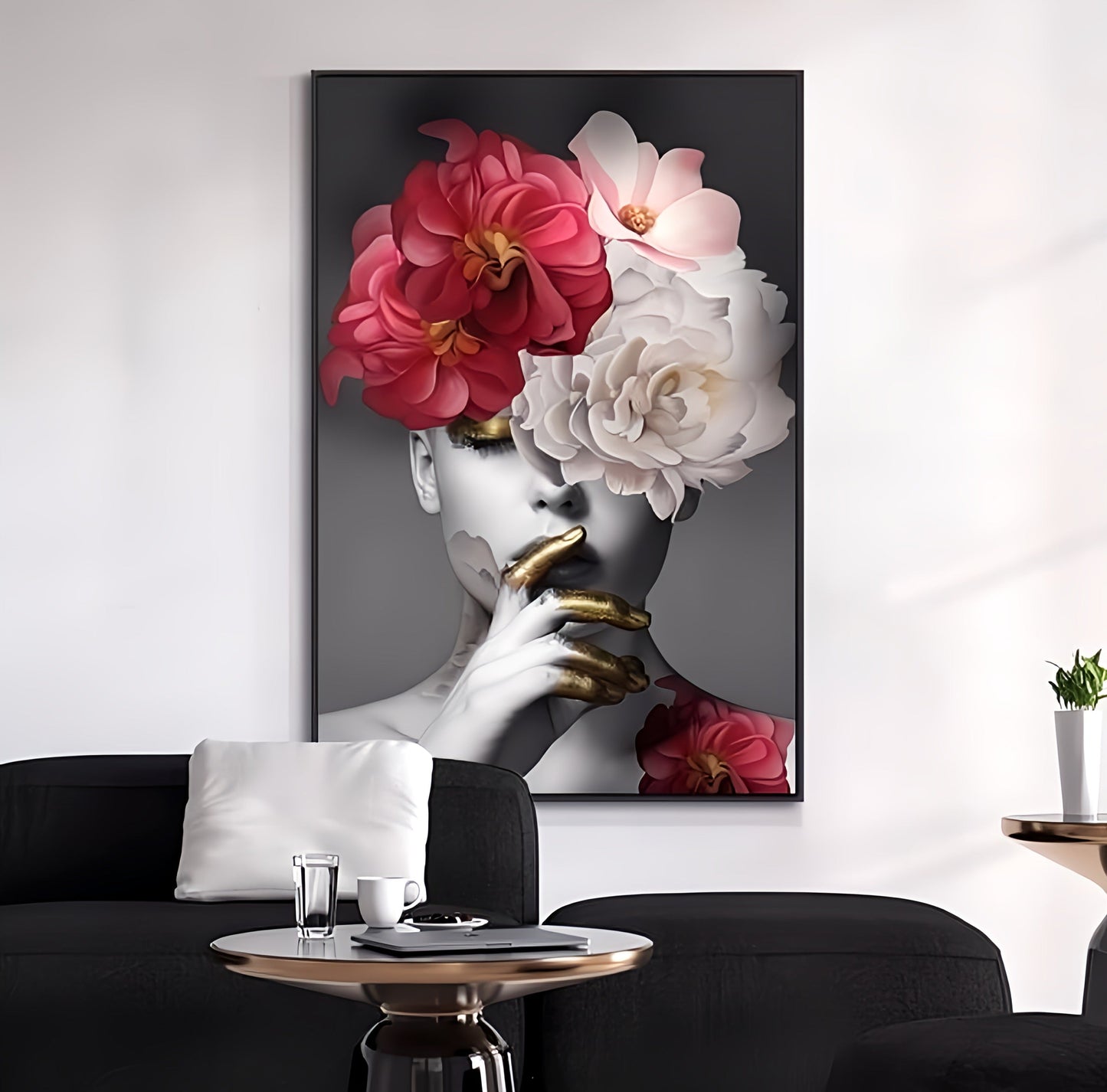 Flower Women Canvas