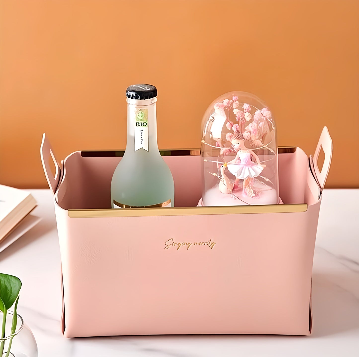Foldable PU Leather Box