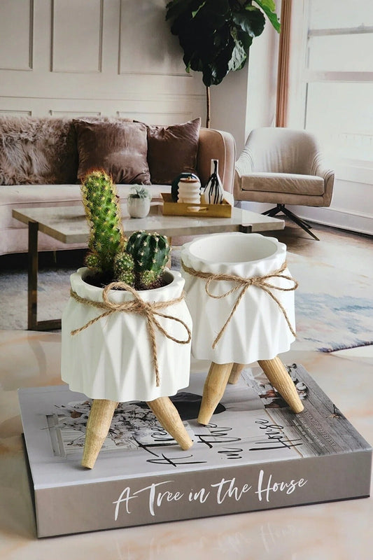 Decorative Flower Pot Concrete