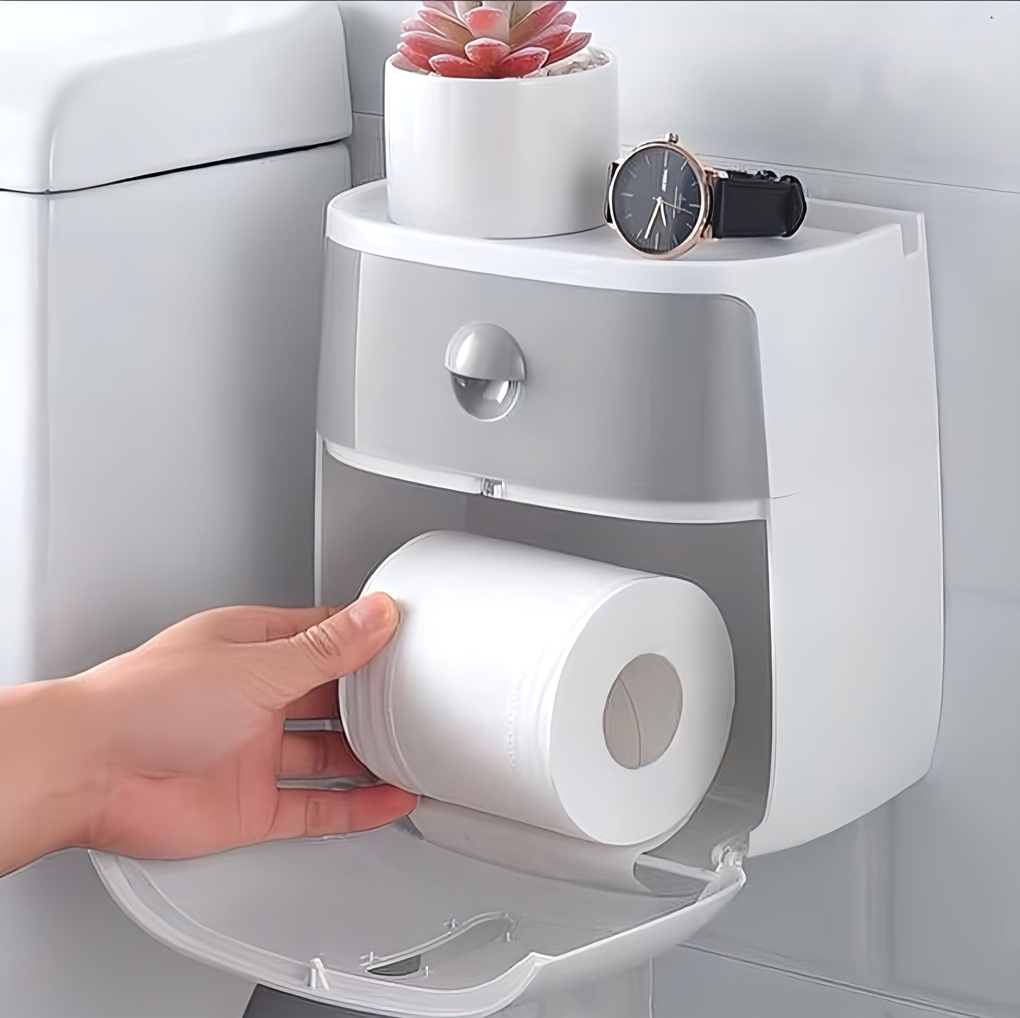 Ecoco Wall-Mounted Tissue Box