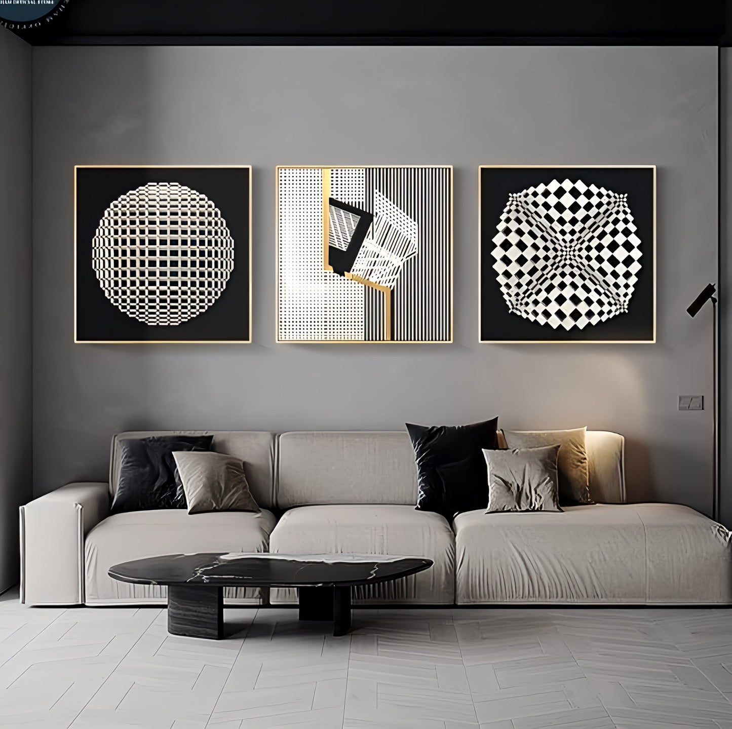 Abstract Line-Geometry Canvas