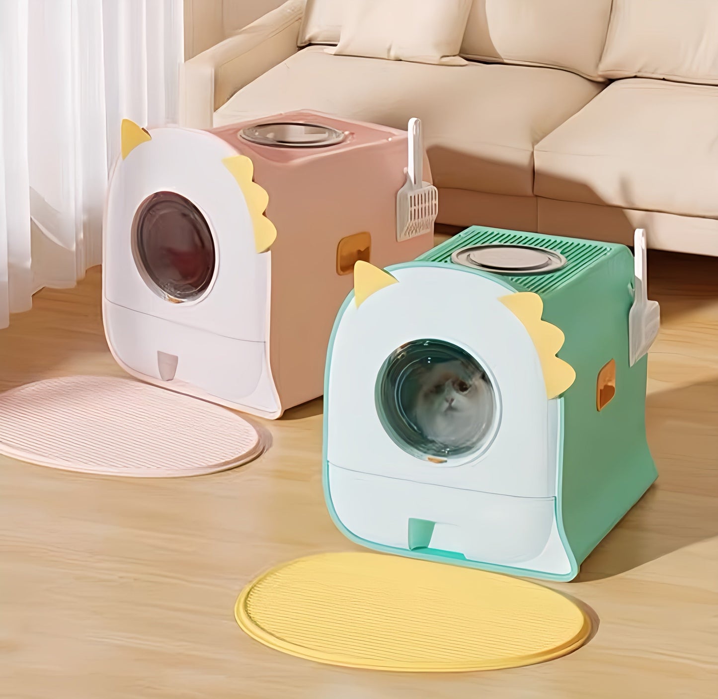 Dinosaur Litter Box