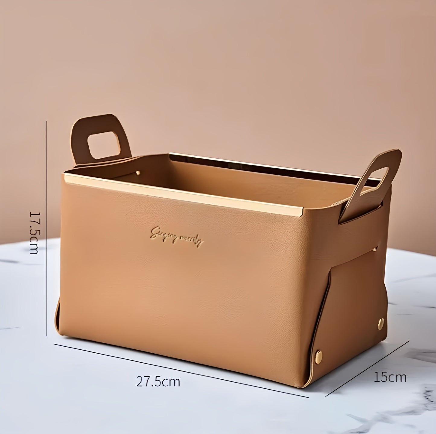 Foldable PU Leather Box