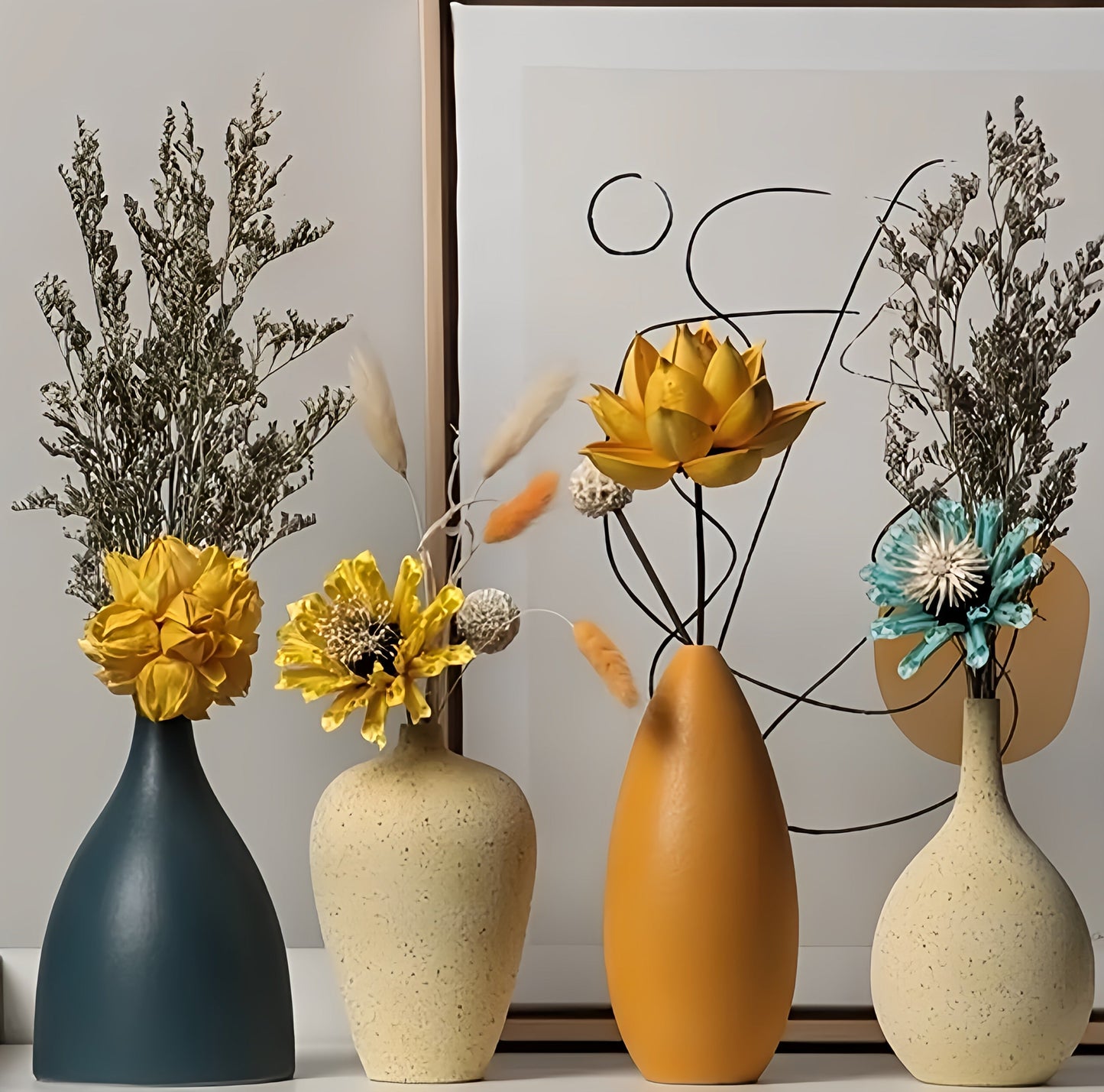 Colorful Vases