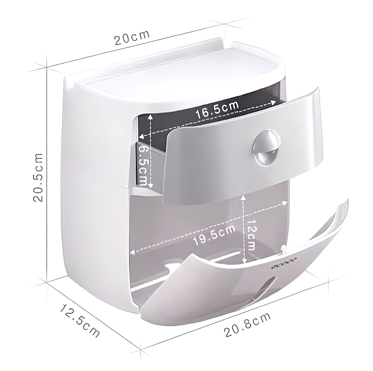 Ecoco Wall-Mounted Tissue Box