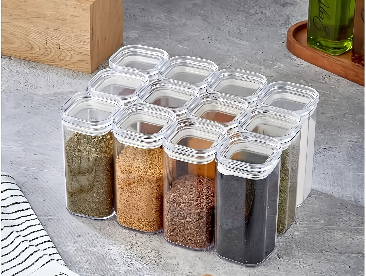 Acrylic Spices Set