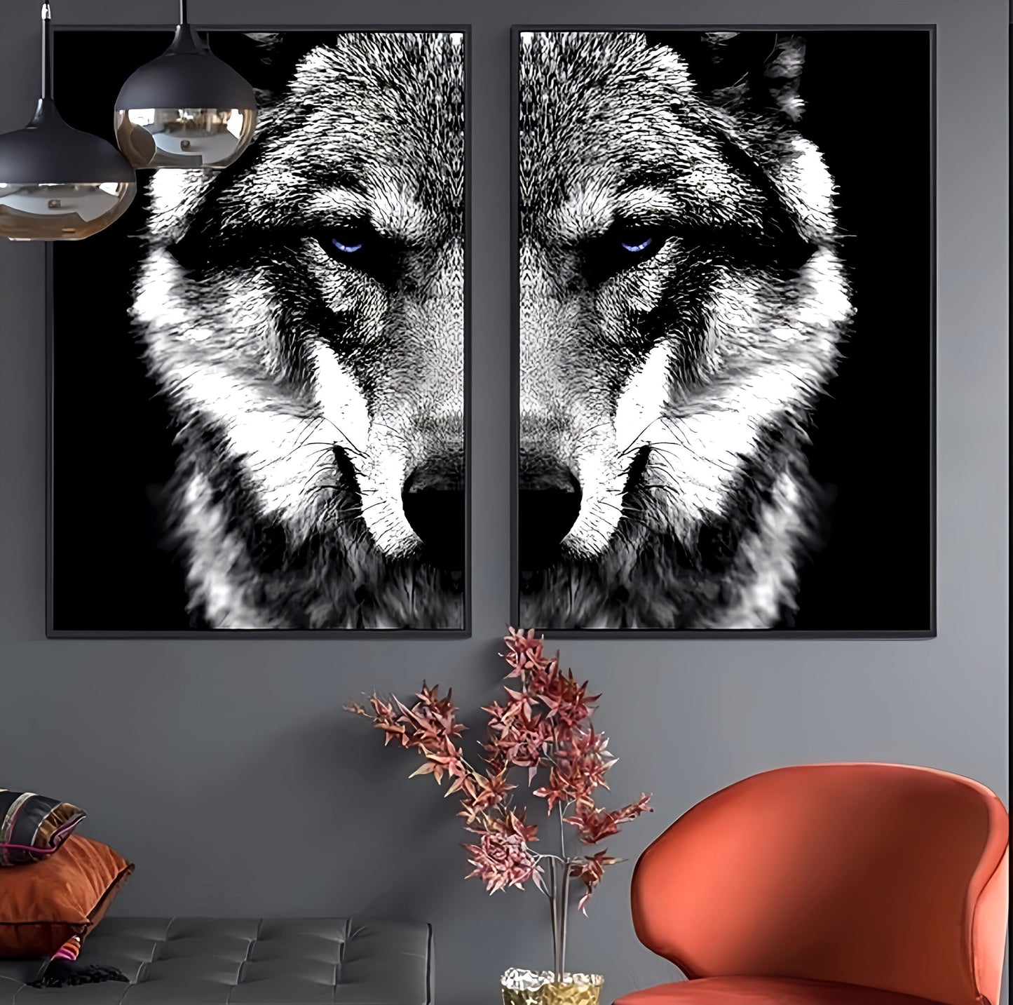 The Wolf Canvas Painting