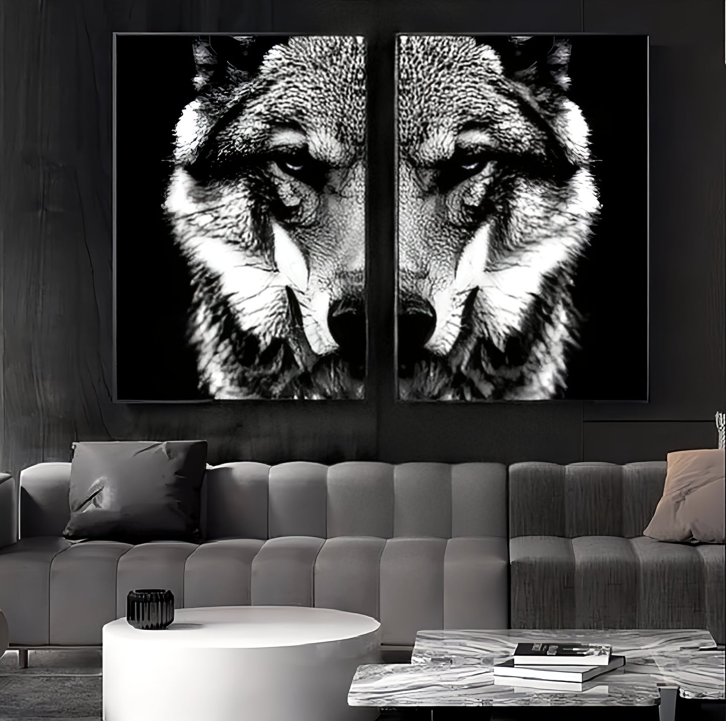 The Wolf Canvas Painting