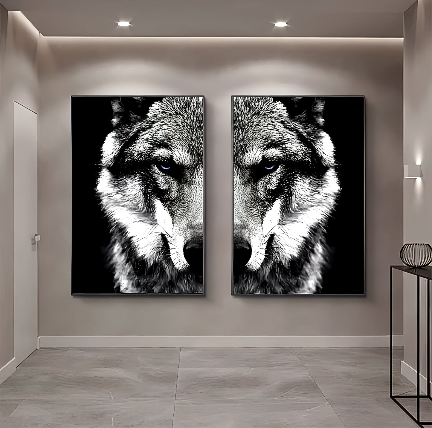 The Wolf Canvas Painting