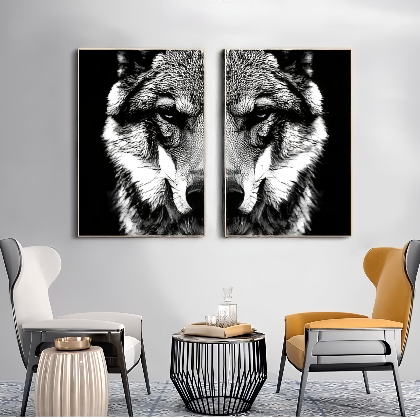 The Wolf Canvas Painting