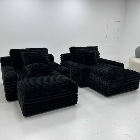 Sofa bed Leisure furniture Home interior design American sofa bed Comfortable design Fluffy material Villa home bed Studio sofa