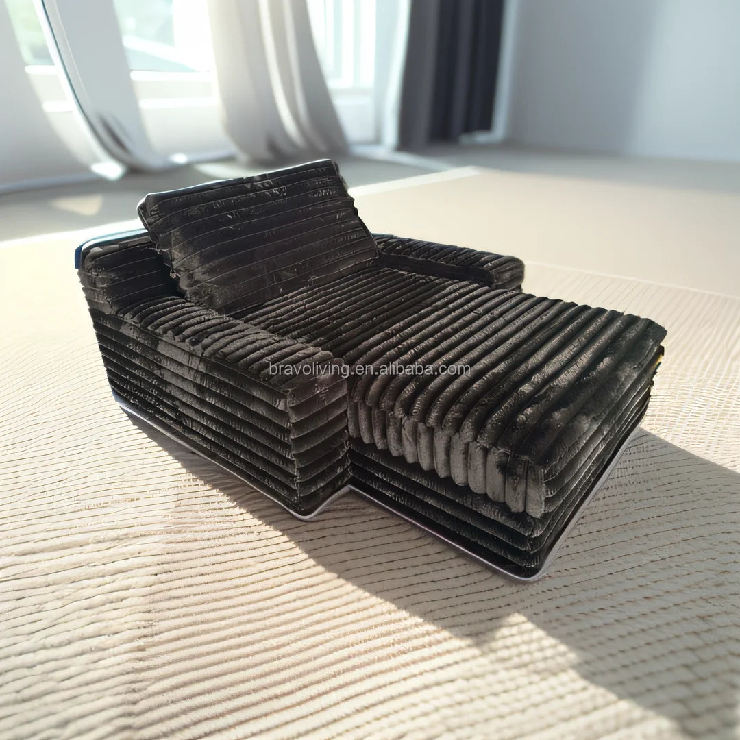 Sofa bed Leisure furniture Home interior design American sofa bed Comfortable design Fluffy material Villa home bed Studio sofa