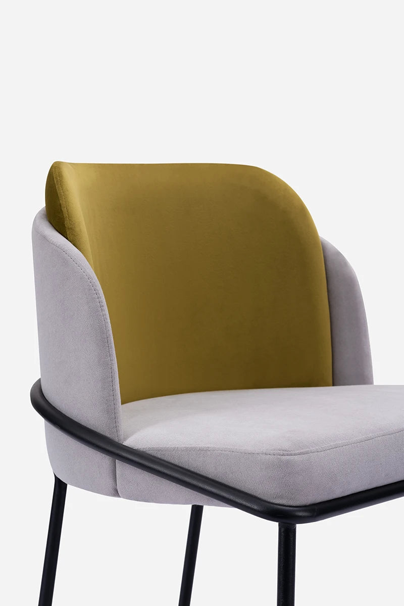 Italian Design Luxury Dining Chairs Modern Home Kitchen and Dining Room Furniture Upholstered Polyurethane Leather/Bar Fabric