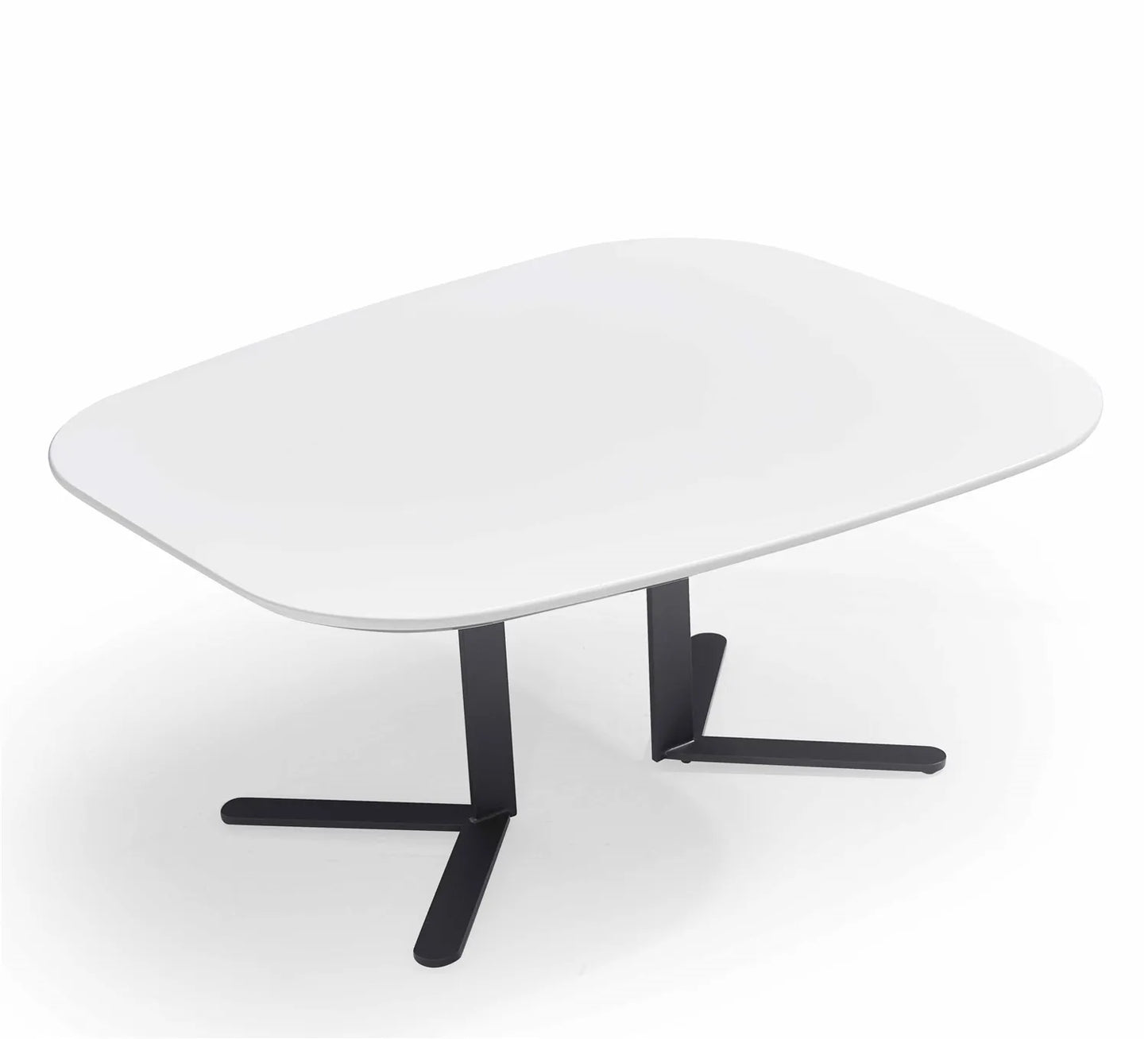 Walnut color living room villa Italian design Nordic side table Modern interior home furniture Simple MDF coffee table