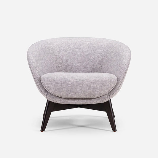 Modern Luxury Design Home Living Room Bedroom Fabric Solid Wood Frame Single Leisure Chair