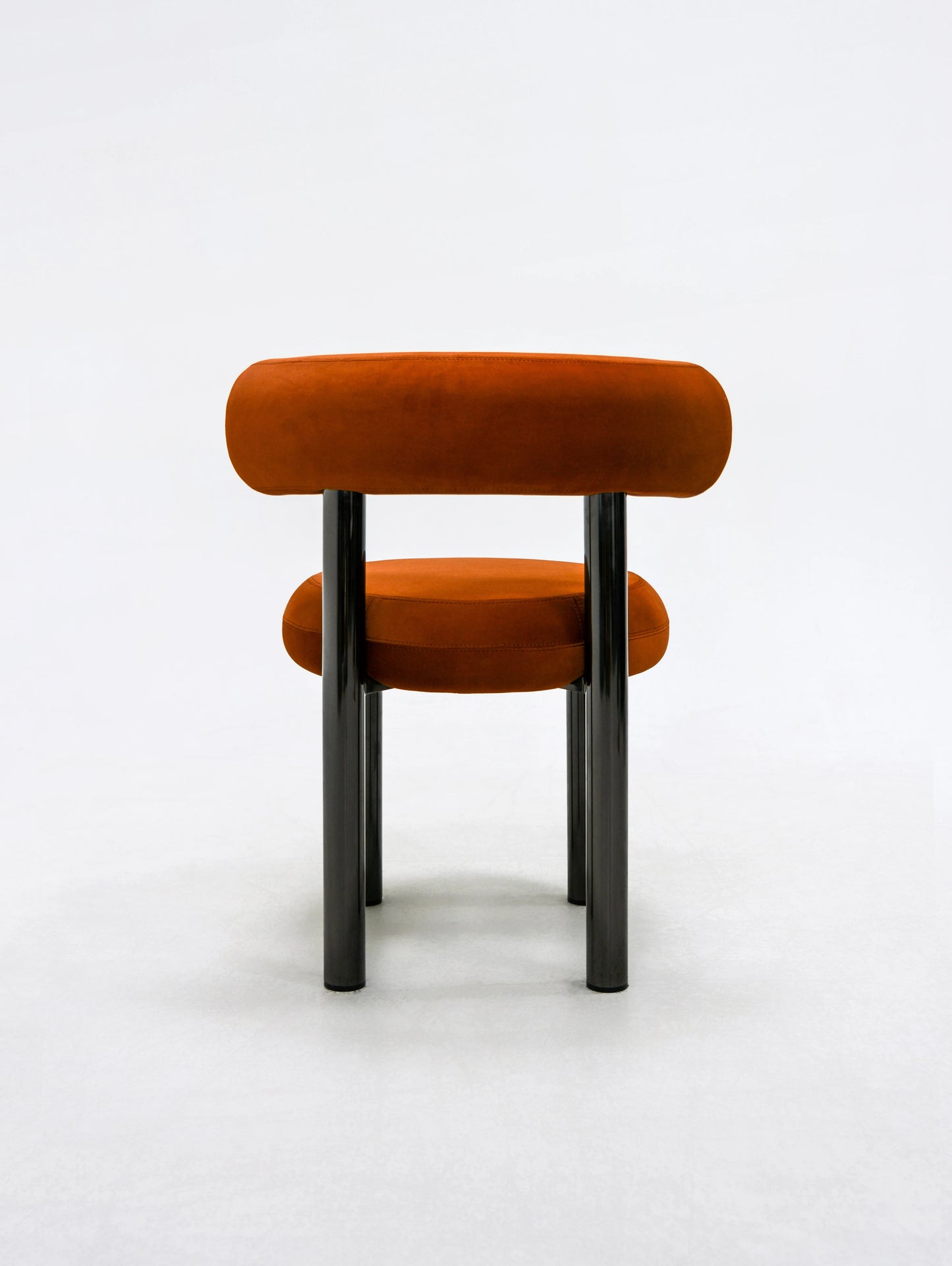 Nordic designer luxury thickened dining chair modern makeup stool velvet fabric home kitchen hotel dining table usage