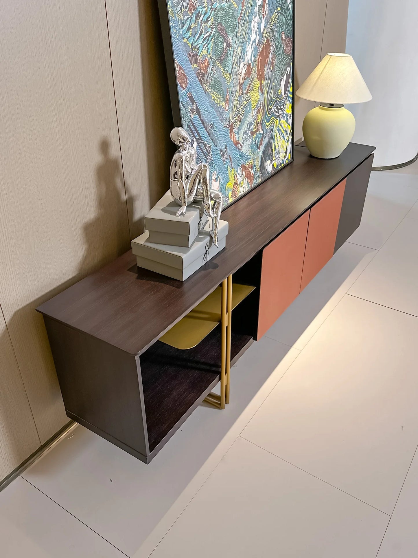 Athens TV Bench Storage Door Cabinet Modern Furniture LCD TV Cabinet Design Furniture Cabinet