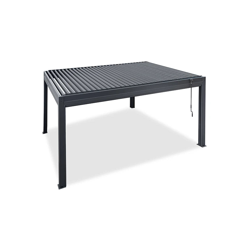 Outdoor Courtyard Garden Villa Modern Terrace Terrace Outdoor Aluminum Electric Pergola
