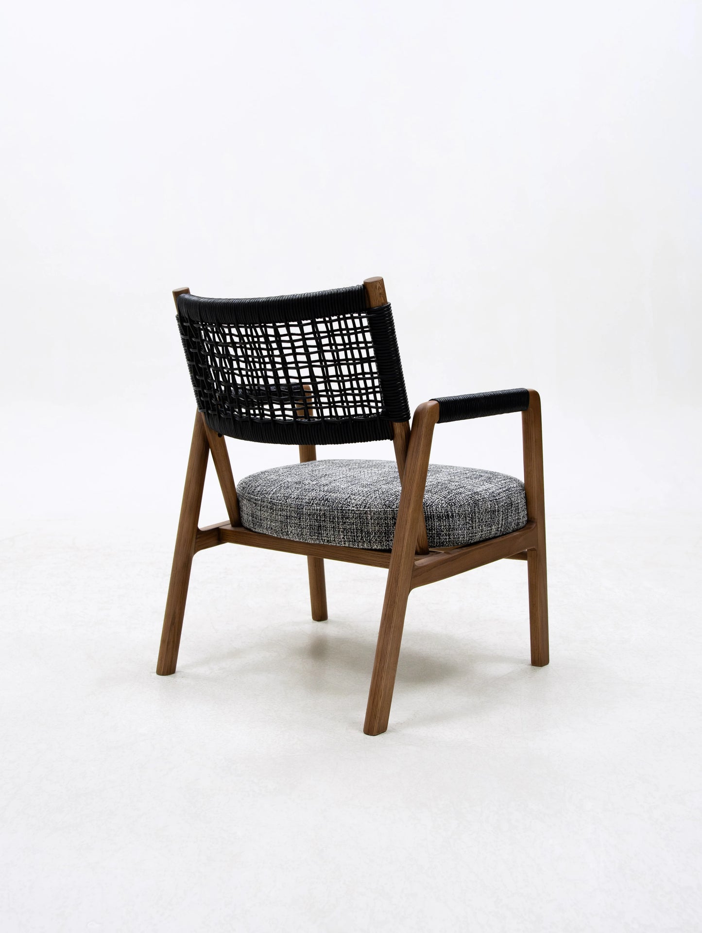 Ash wood Japanese SABI WABI woven seats Armchairs Home living room furniture, bedroom and villa with relaxing seats