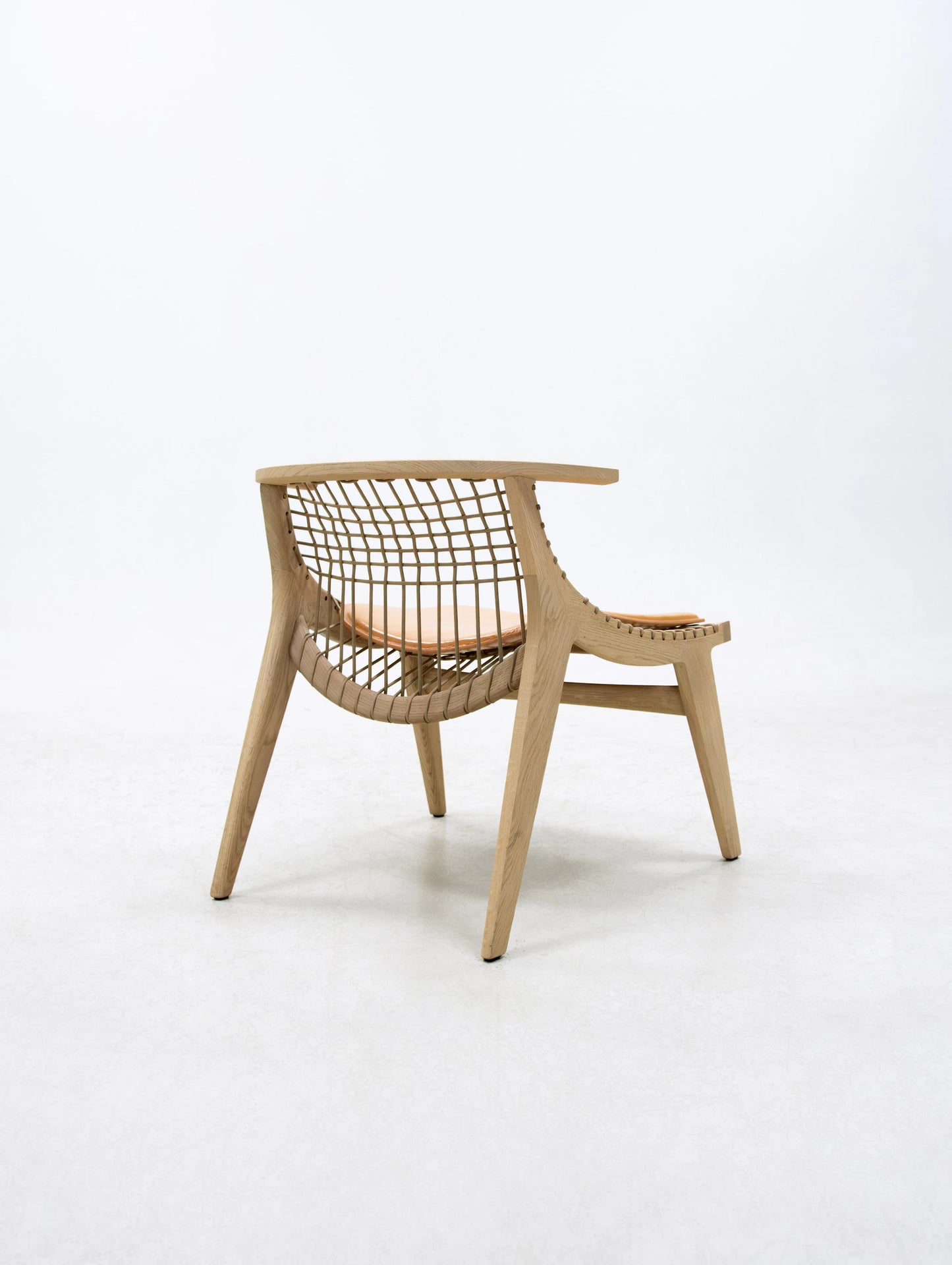 Japanese Cow Design SABI WABI Ash Wood Armchair Home Living Room Furniture Leisure Bedroom Villa Interior Leisure Chair