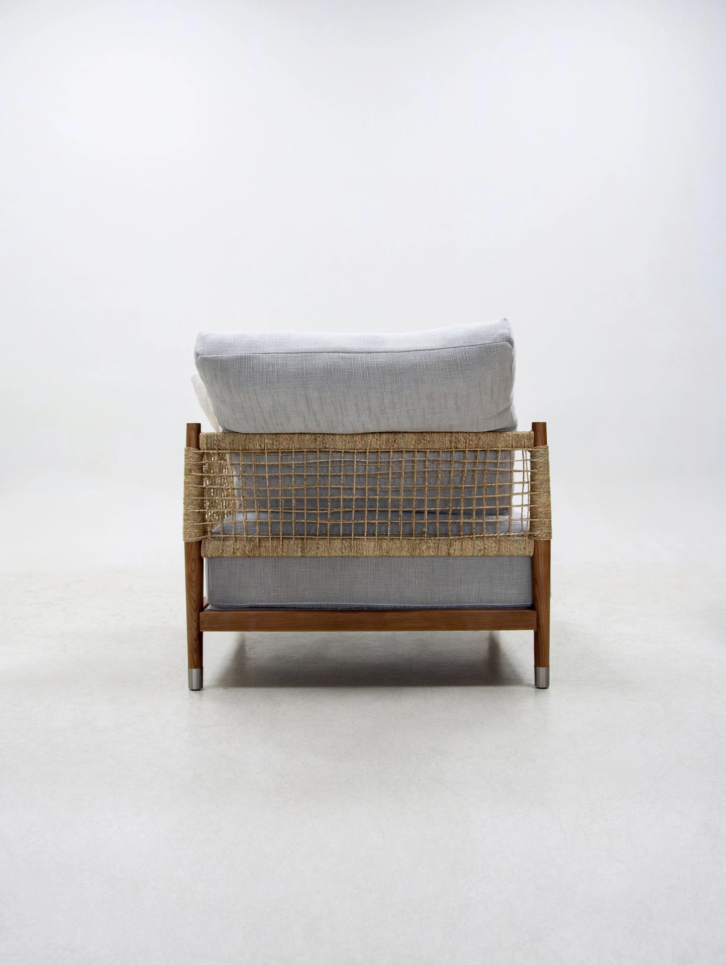 Light Luxury Sabi Wabi Home Living Room Furniture Armchair Leisure Woven Seat Bedroom Home Villa Relaxing Seat Chair