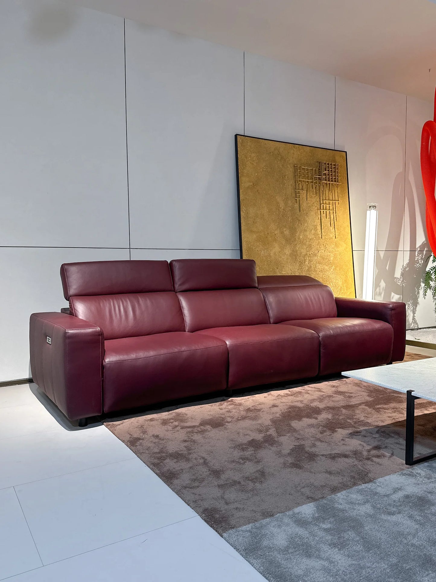 Practical electric recliner sofa Modern home theater recliner leather sofa leather recliner sofa set