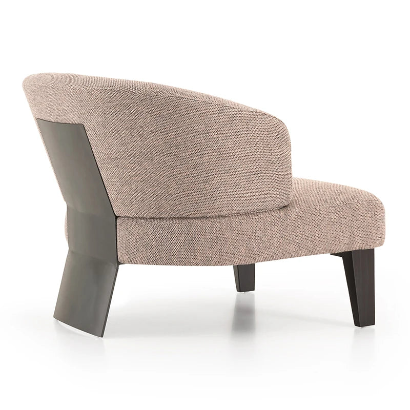Italian brand modern fabric comfortable single leisure chair simple living room accent chair