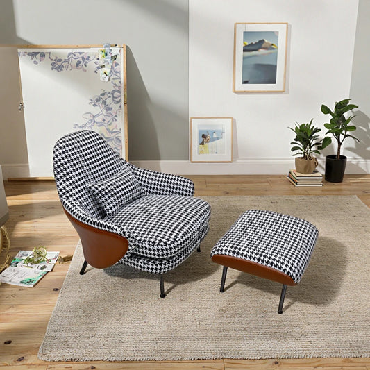 Nordic Modern Leisure Armchair Orange Velvet Dining Chair Household Restaurant Hotel and Catering