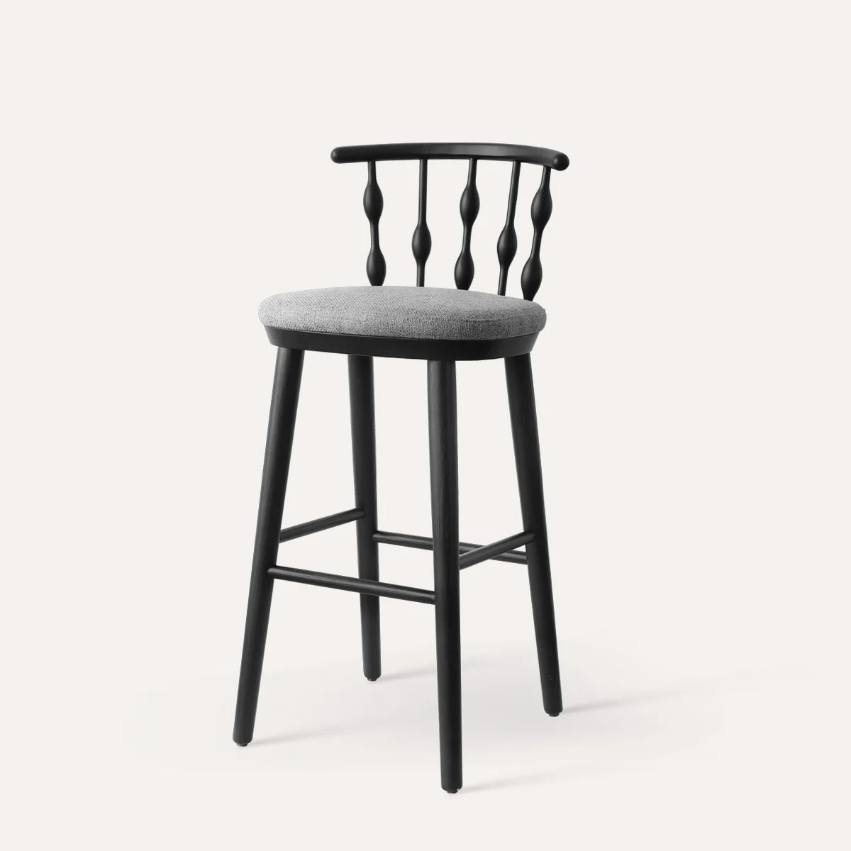 Solid wood modern design bar chair home furniture luxury high chair French retro style retro dining room living room bar stool