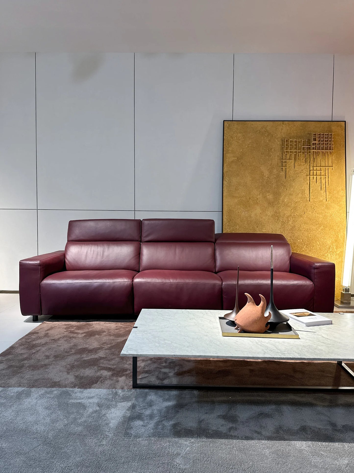 Practical electric recliner sofa Modern home theater recliner leather sofa leather recliner sofa set