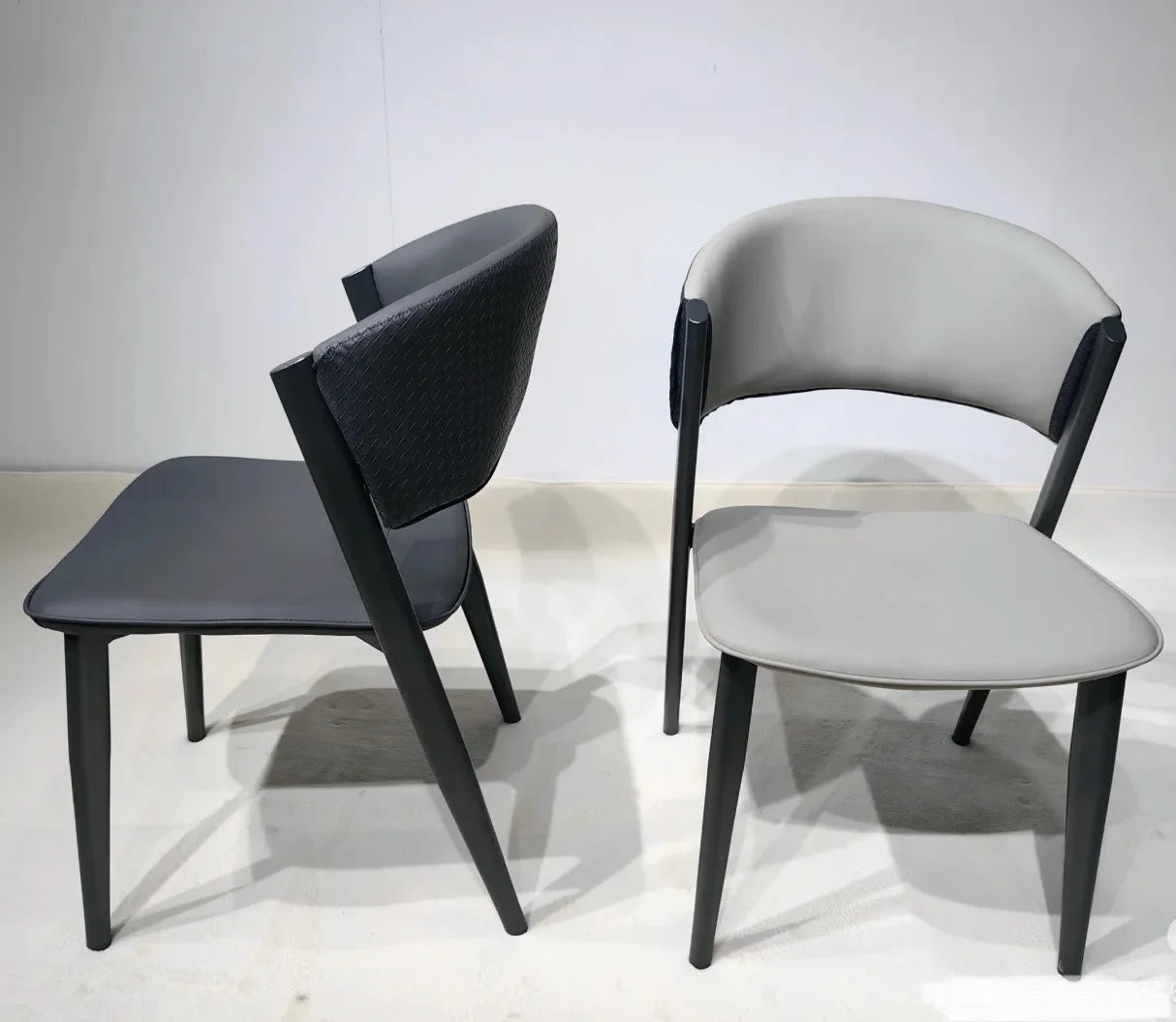 Modern Low Price Luxury Upscale Soft Seat Home Villa Kitchen Restaurant Hotel - Light Luxury Design Metal CC Dining Chair