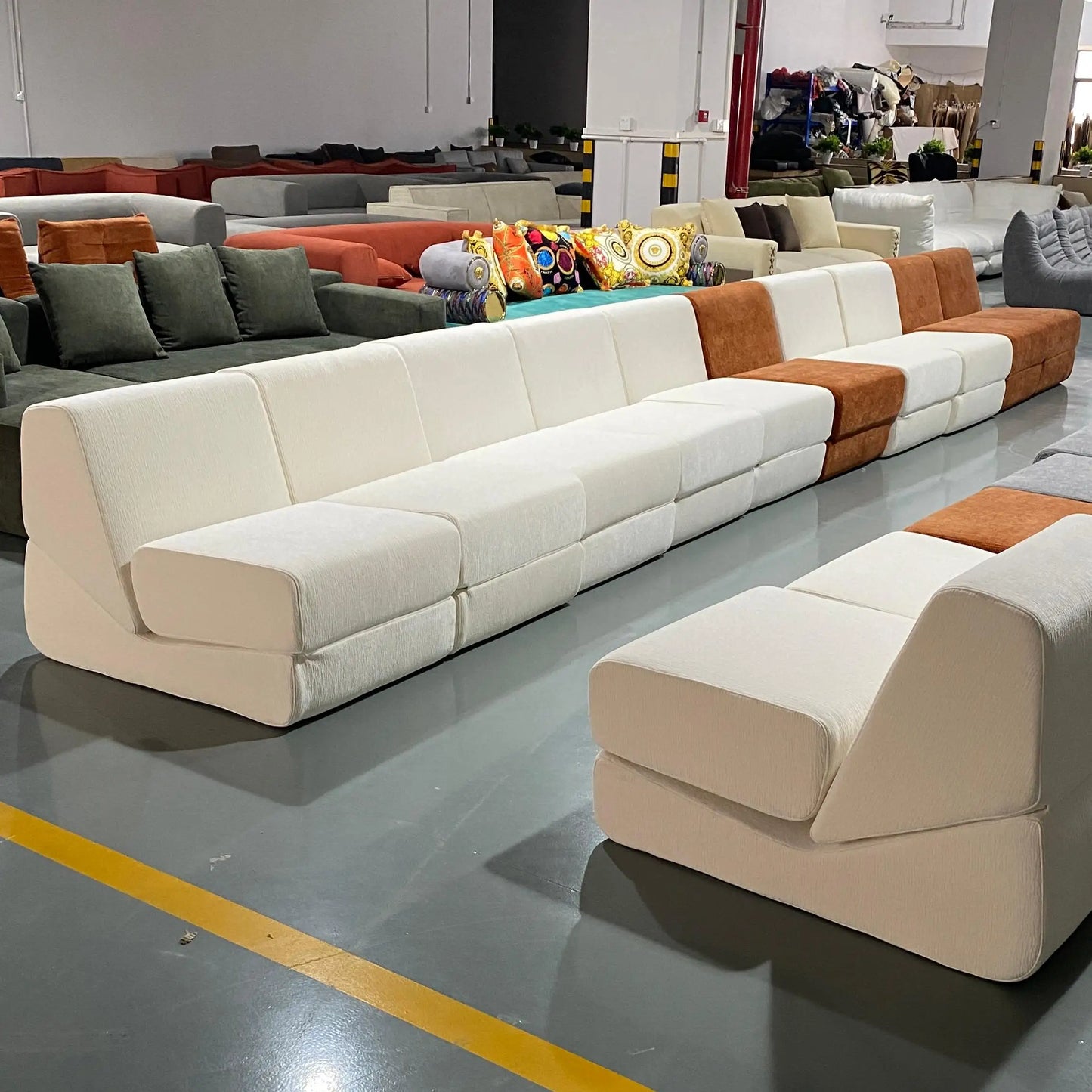 Factory direct sales, popular modern compression foldable sofa bed combination folding fabric sofa cover