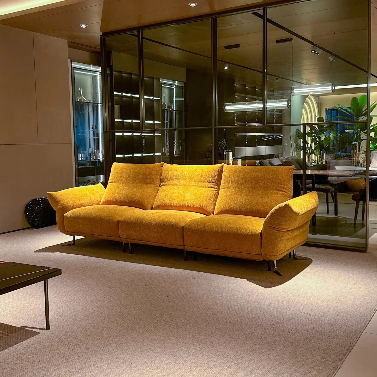 Easy care 3-seat home sofa furniture living room combination sofa living room modern sofa recliner