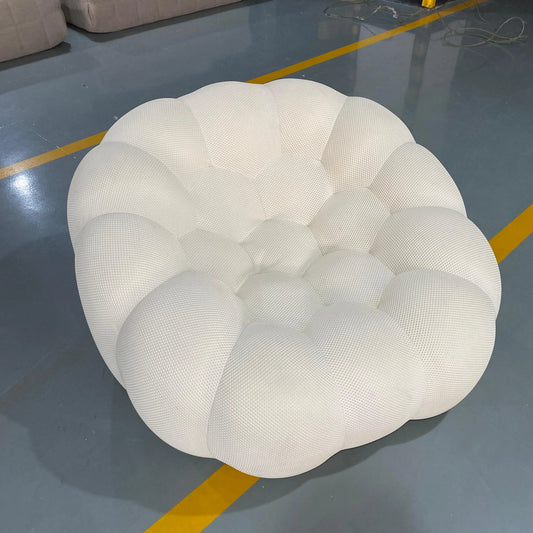 Fashion ball combination sofa comfortable leisure chair foam compression sofa