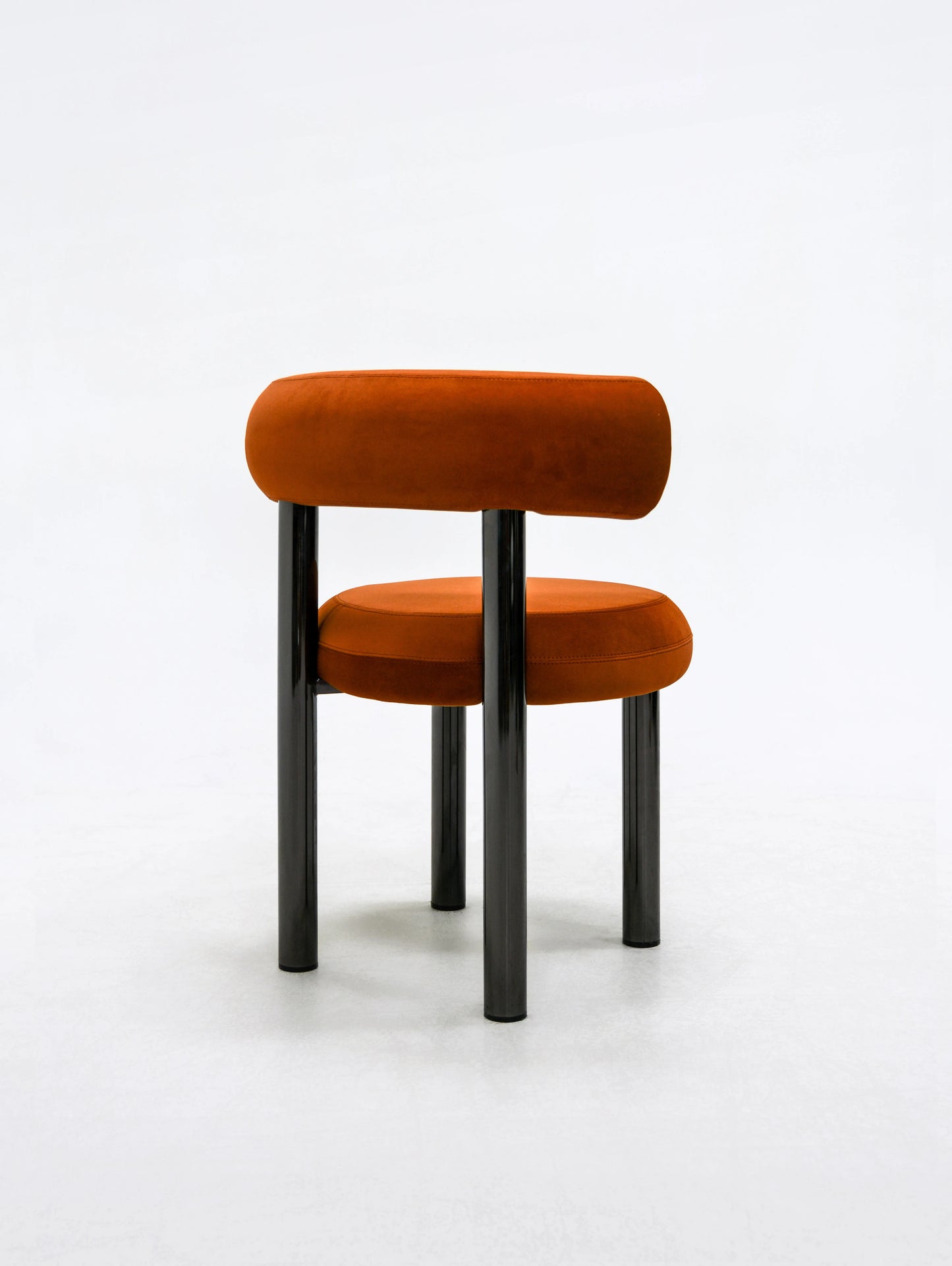 Nordic designer luxury thickened dining chair modern makeup stool velvet fabric home kitchen hotel dining table usage