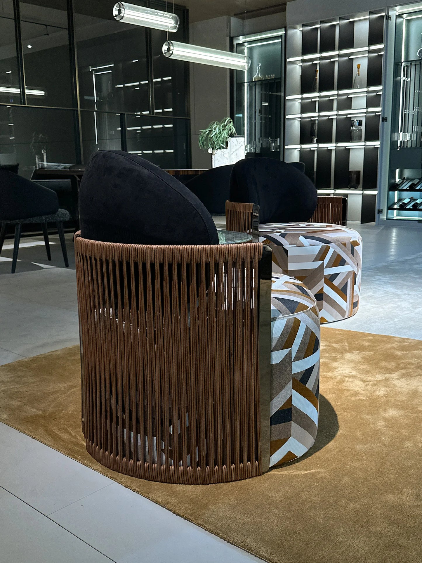 Unique luxury sofa set Nordic comfortable luxury armchair velvet lazy chair high density sponge recliner