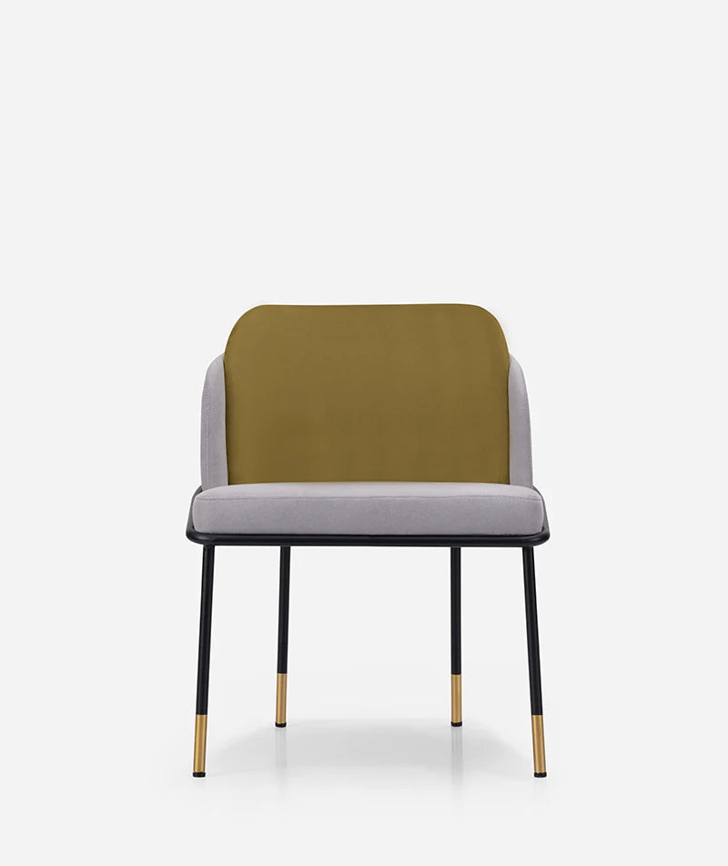 Italian Design Luxury Dining Chairs Modern Home Kitchen and Dining Room Furniture Upholstered Polyurethane Leather/Bar Fabric